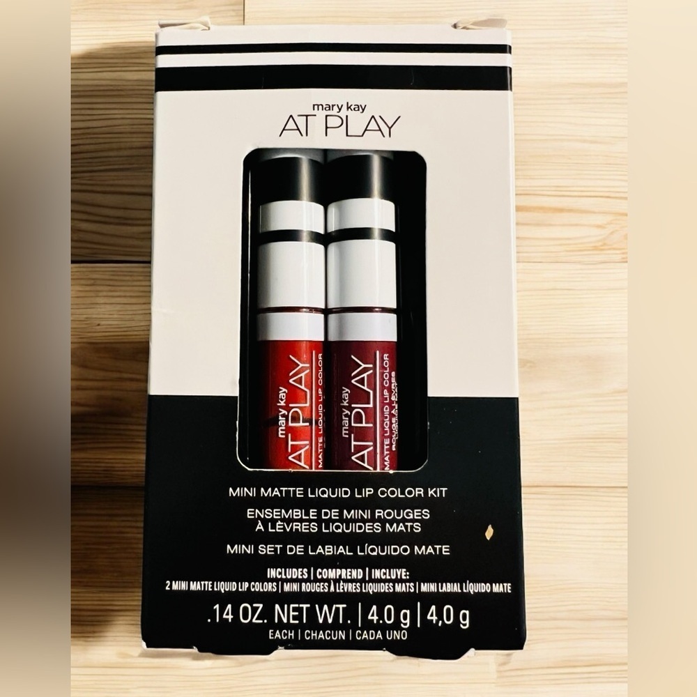 Mary Kat At Play Mini Matte Berry Strong Red Alert *NEW*